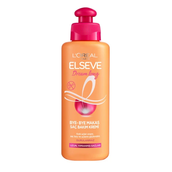 L'Oréal Paris Elseve Dream Long Bye-Bye Makas Saç Bakım Kremi 200 ml