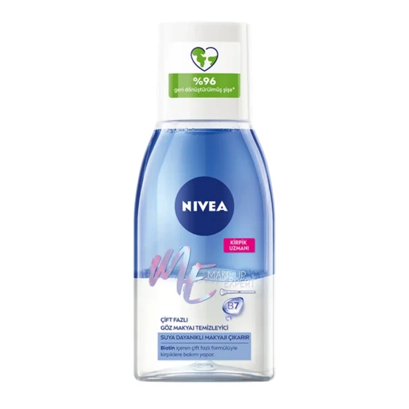 NIVEA Make Up Expert Çift Fazlı Göz Makyaj Temizleyici 125ml