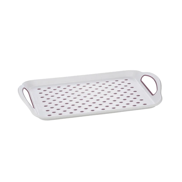 Bee Home Kaydırmaz Plastik Tepsi 27,5 X 32,5 Cm