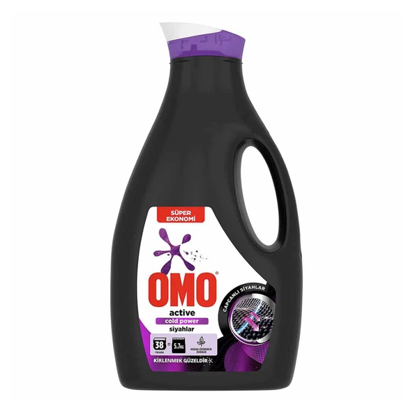 Omo Sıvı Siyah 38 Yıkama 2.470 Ml