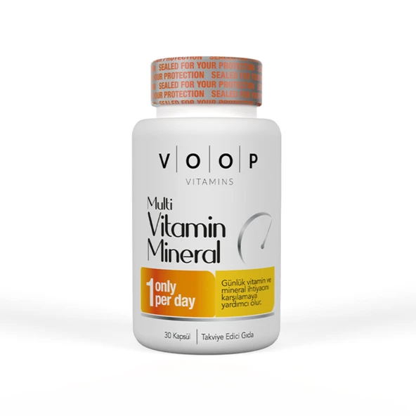 Voop Multıvitamin Multimıneral 30 Kapsül