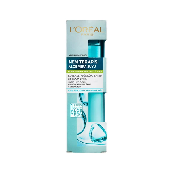 L'Oréal Paris Nem Terapisi Aloe Vera Suyu Normalden Karmaya Ciltler