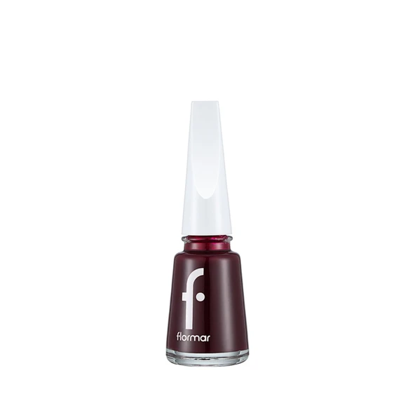 Flormar Nail Enamel Uzun Süre Kalıcı Besleyici Oje - 352 Blackstar Red