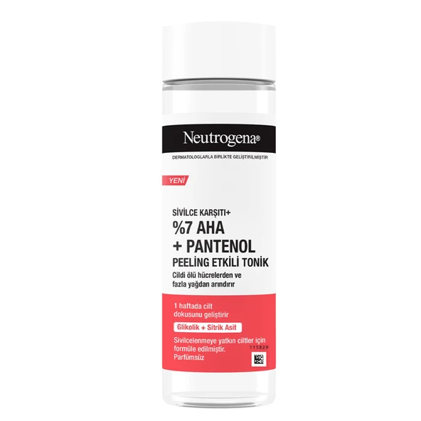 Neutrogena Sivilce Karşıtı Peeling Etkili Tonik 125Ml