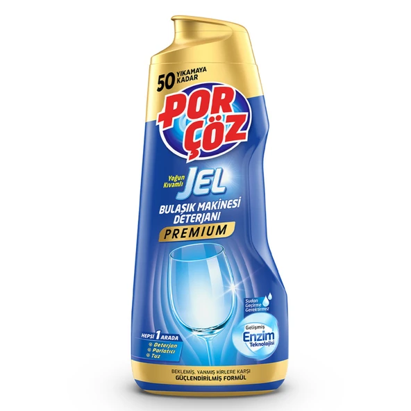 Porçöz Premium Bulaşık Makinesi Deterjanı 900 Ml