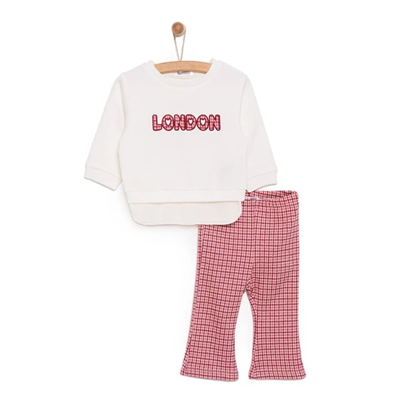 COZY FRIENDS Kız Sweatshirt-Pantolon Kız Bebek