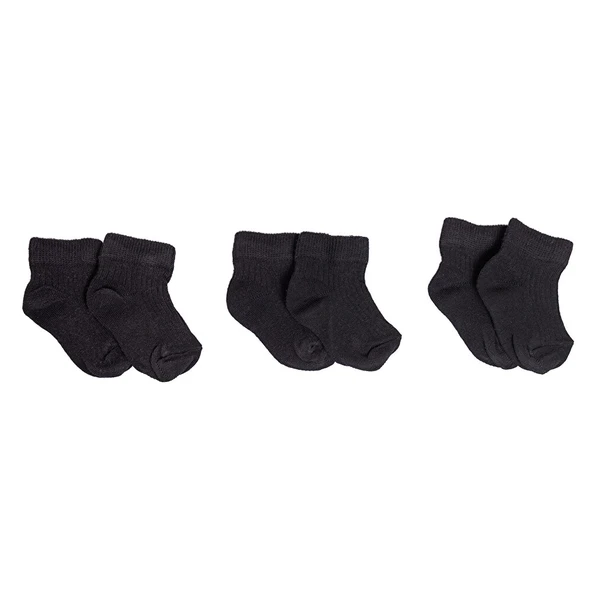 Unisex 3'lü Bilek Çorap Unisex