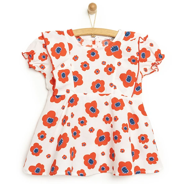 Spring Melodies Elbise Kız Bebek