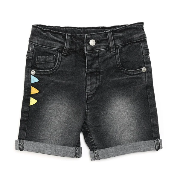 Denim Şort Erkek Bebek