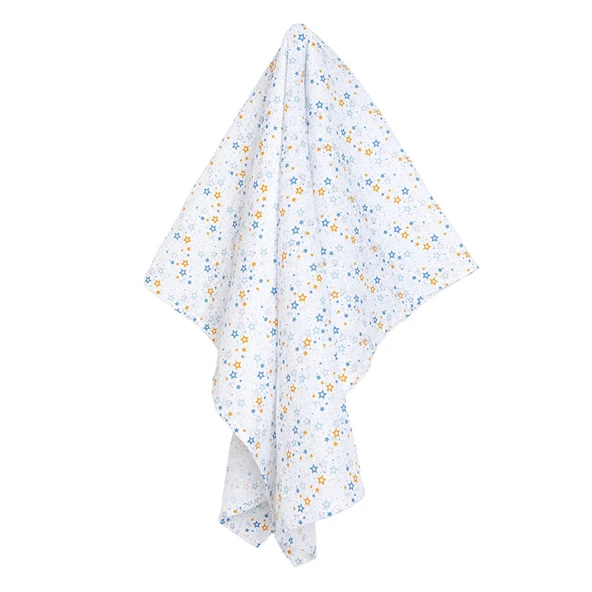 Yıldız Desenli Unisex Müslin Battaniye Unisex