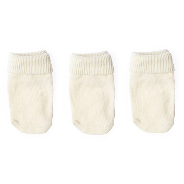 Unisex 3lü Kıvrık Çorap Unisex