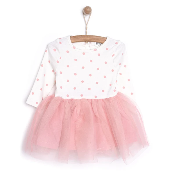 Basic Kız Tütülü Elbise Kız Bebek