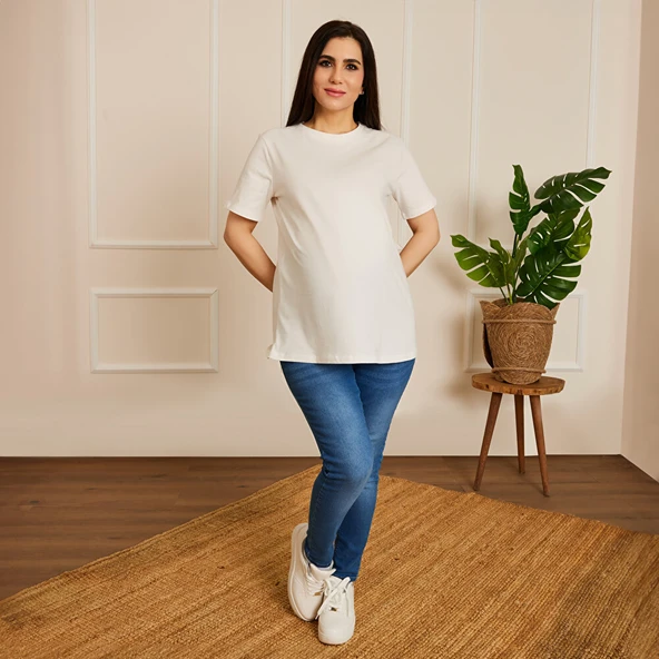 Hamile Denim Pantolon Anne Giyim