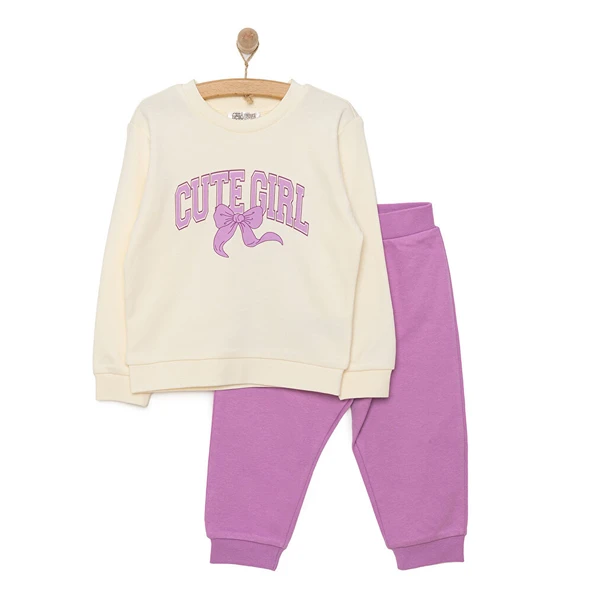 Basic Kız Cute Girl Eşofman Takımı