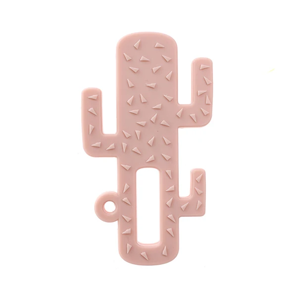 Silikon Diş Kaşıyıcı Kaktüs Pembe
