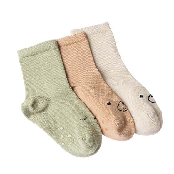 Boy Non-Slip Baby Socks 3 Pack