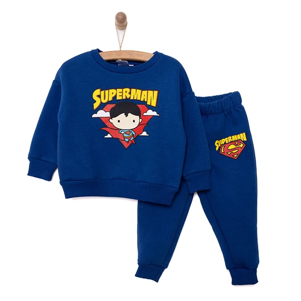Batman ve Superman - Warner Bros Superman Erkek Eşofman Takımı Erkek Bebek