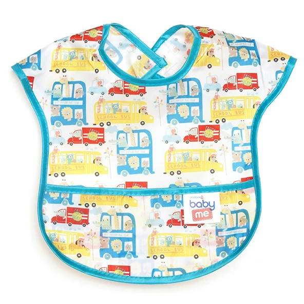 Bebek Hello World Sevimli Arkadaşım Poli Askılı Önlük
