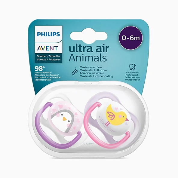 Ultra Air 2'li Emzik 0-6ay Pembe