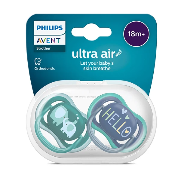 Ultra Air Emzik 18+ Ay, 2'li Paket, Erkek