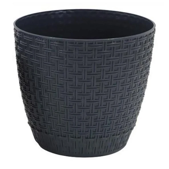 Della Rattan Saksı No 1 0,8 L