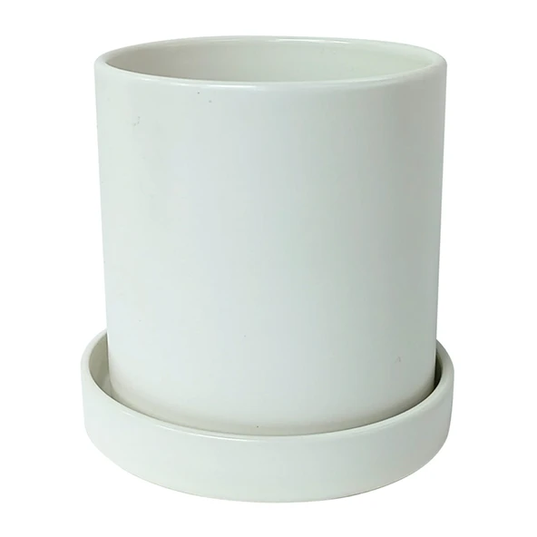 Gardenzone Seramik Saksı 11.2 x 11.2x 11.2Cm