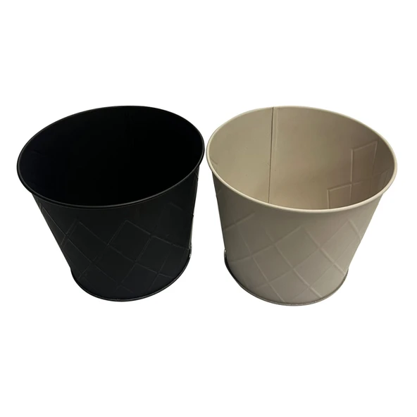 Gampaş Metal Saksı Büyük Boy