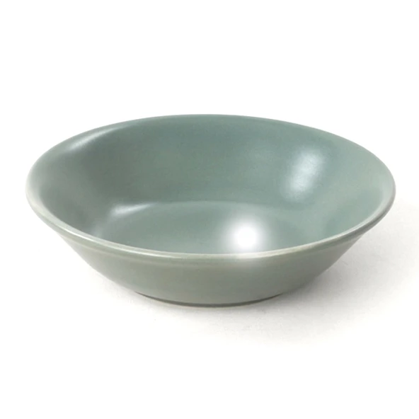 Keramika Nordic Yemek Tabağı 20 Cm Yeşil / Gri
