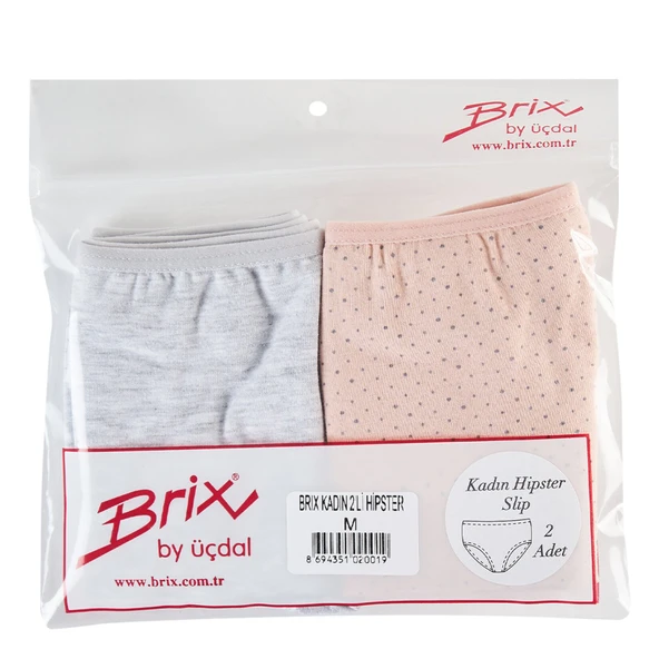 Brix Kadın 2'li Hipster XL