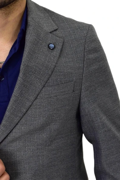 Erkek Tek Spor Ceket 4 Drop BGL-ST04470 - Resim 12