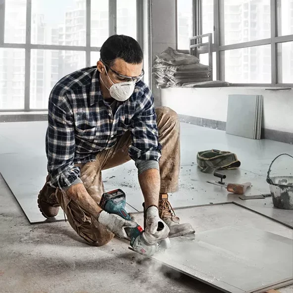 Bosch Professional GWS 180-LI 2x4ah Çift Akülü Taşlama Makinesi - 06019H9021 - 3
