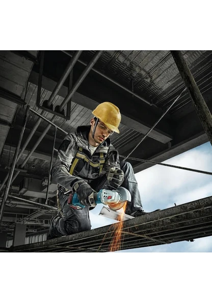 Bosch Professional GWS 180-LI 2x4ah Çift Akülü Taşlama Makinesi - 06019H9021 - Resim 5