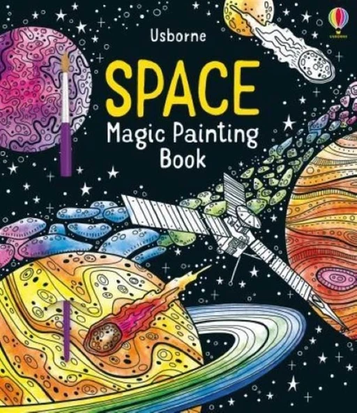 Space Magic Painting Book - Magic Painting Books - Brendan Kearney