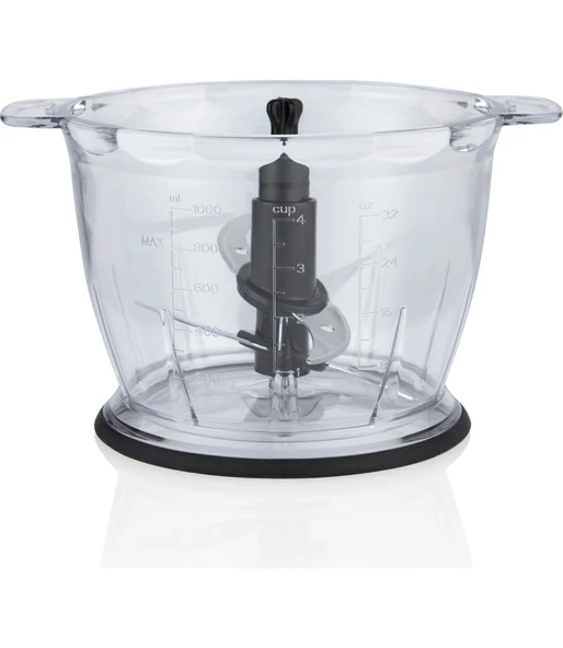 Arnica Rapid Plus Mini Hazneli Doğrayıcı Siyah-Rose - GH21134 - 4