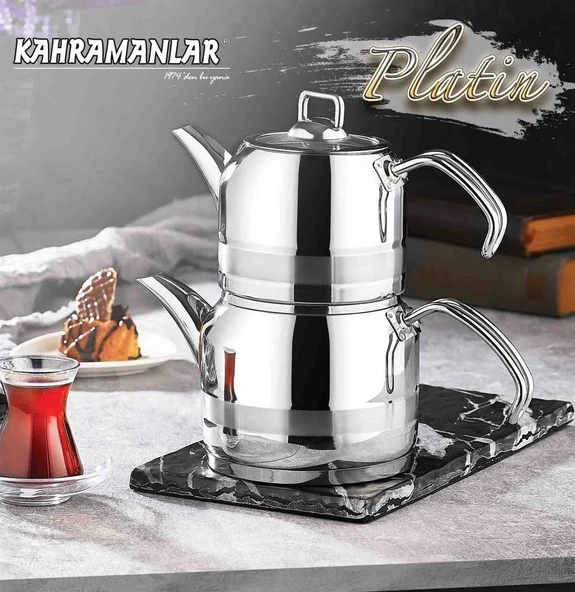 Kahramanlar Enza Platin Mega Çaydanlık 1023P