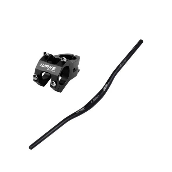 Wake Alüminyum 31.8 780mm Riser Mtb Gidonu + Gidon Boğazı Seti - 13