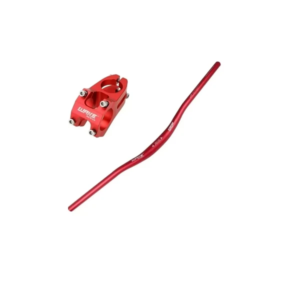 Wake Alüminyum 31.8 780mm Riser Mtb Gidonu + Gidon Boğazı Seti - 4