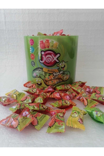 Durukan Şekerleme Jox Bonbon Sour Meyve Aromalı Şeker 1 Kg - 4