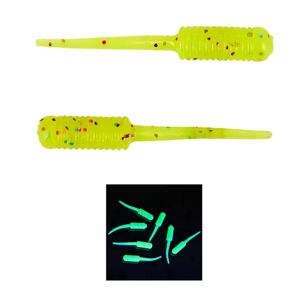 Fujin Baby FRY 2,7cm 30 Adet LRF Silikon Yem  Yellow - Resim 2