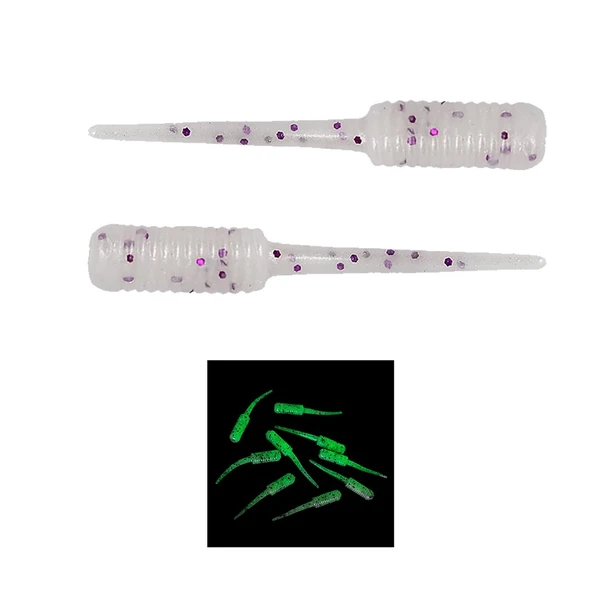 Fujin Baby FRY 2,7cm 30 Adet LRF Silikon Yem  Pearl White Glow