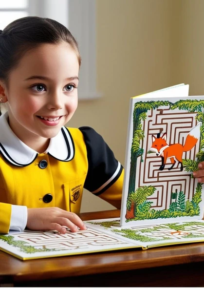 3-9 Yaş Resimli Labirent Kitabı (40 Seçilmiş Labirent) - Resim 5