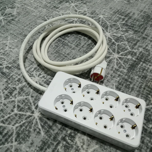 DEPA 8 Lİ UZATMA KABLOSU