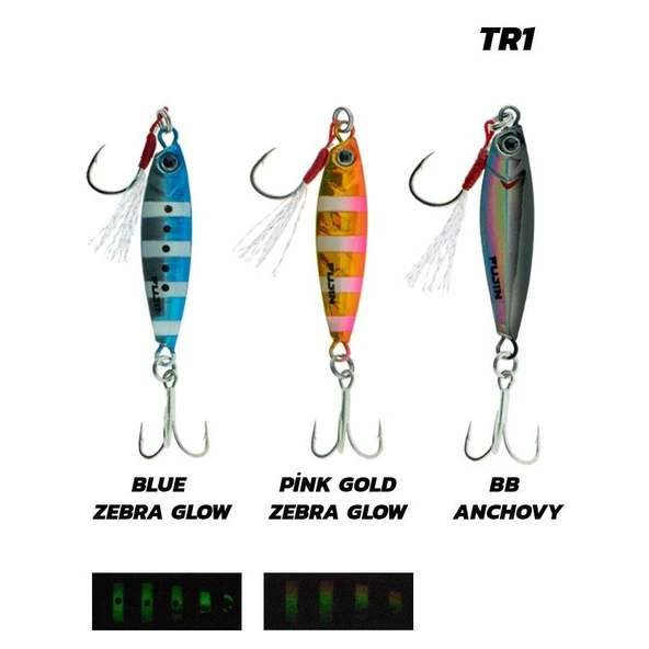 Fujin Jig-X Trio 3lü Micro Jig 5gr TR1 - 1