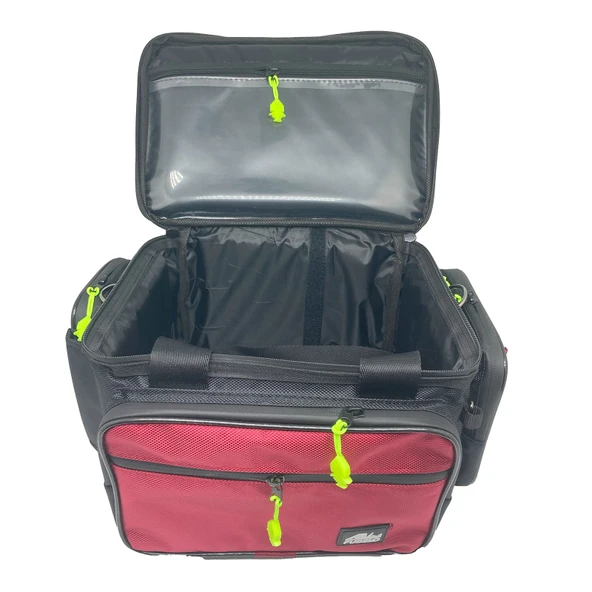 Fubelo Inventory Balıkçı Çantası (Bordo) - Resim 4