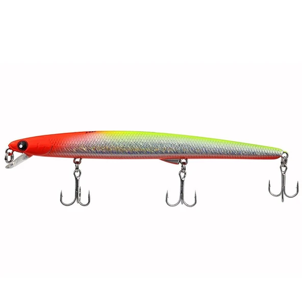 Sea Horse Slim Berfin 145F 145mm 15gr Floating Maket Balık  Fire Chartreuse ürün görseli
