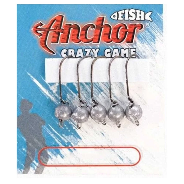 Çapa Anchor Crazy Game Mafsallı LRF Jig Head  2 gr - 4 no - 5 Adet