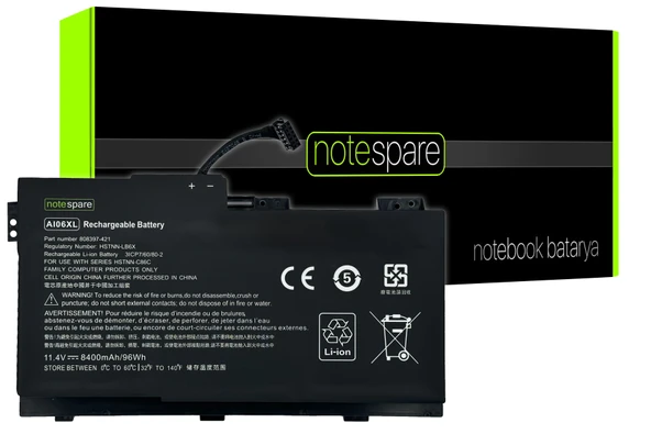 Hp ile Uyumlu HSTNN-C86C, HSTNN-LB6X Notebook Batarya Pil ürün görseli