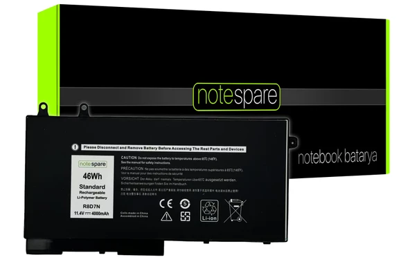 Dell ile Uyumlu Latitude 5400 N036L540014EMEA_W Notebook Batarya Pil 3 Hücreli Versiyon