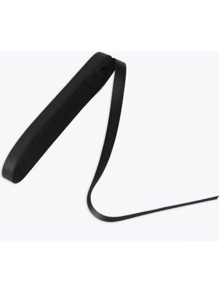 Nazarone Saten Kurdele 1CM-10MT-SİYAH(1812)