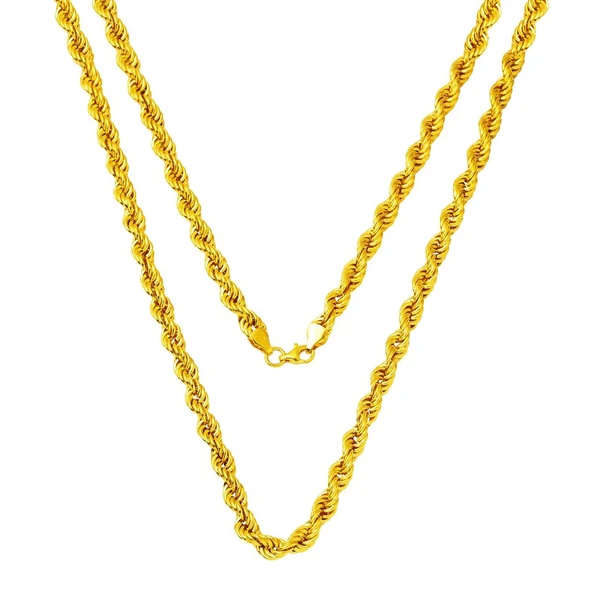 Burgu Halat 100 cm 14 Ayar Zincir Kolye ZKU162 ürün görseli